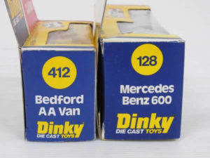ミニカー DINKY ディンキー メルセデス ベンツ 600 ベッドフォード　バン -02