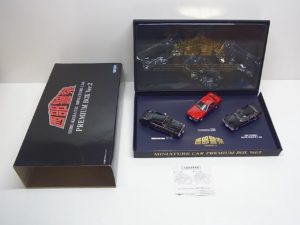 ミニカー 西部警察 アオシマ 1/43 SKYNET プレミアムボックス 2 スカイネット他　-01