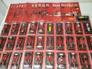 Hachette Collections Japan（アシェットコレクションジャパン）の1/43スケールミニカー 公式フェラーリ（Ferrari） F1コレクションのセット-02