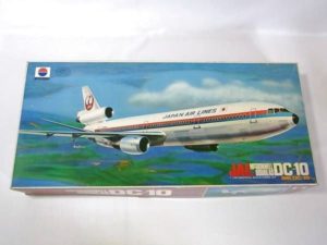 プラモデル 旅客機 絶版 NITTO ニットー 1-100スケール 日東科学 日航 JAL DC-10 -001