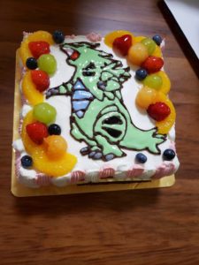 怪獣さんの誕生日ケーキ ～【ポケモン】 バンギラスVer.～ -01
