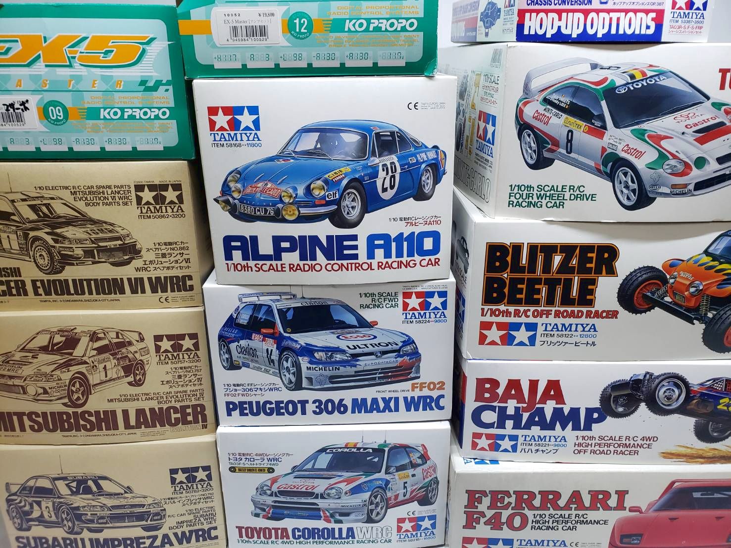 【定番在庫あ】1/10 ツーリングカー、ラリー等 ランサー エボリューションRS GP.A ボディのみです。 ボディ