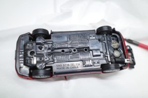 ミニカー 電飾の接点修理 LR41 ｘ2個  DISM 1/43 トヨタ ST162 セリカ GT-R 前期型 赤 (レッド RED) Toyota Celica St-162 -06