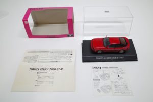 ミニカー DISM 1/43 トヨタ ST162 セリカ GT-R 前期型 赤 (レッド RED) Toyota Celica St-162 -10