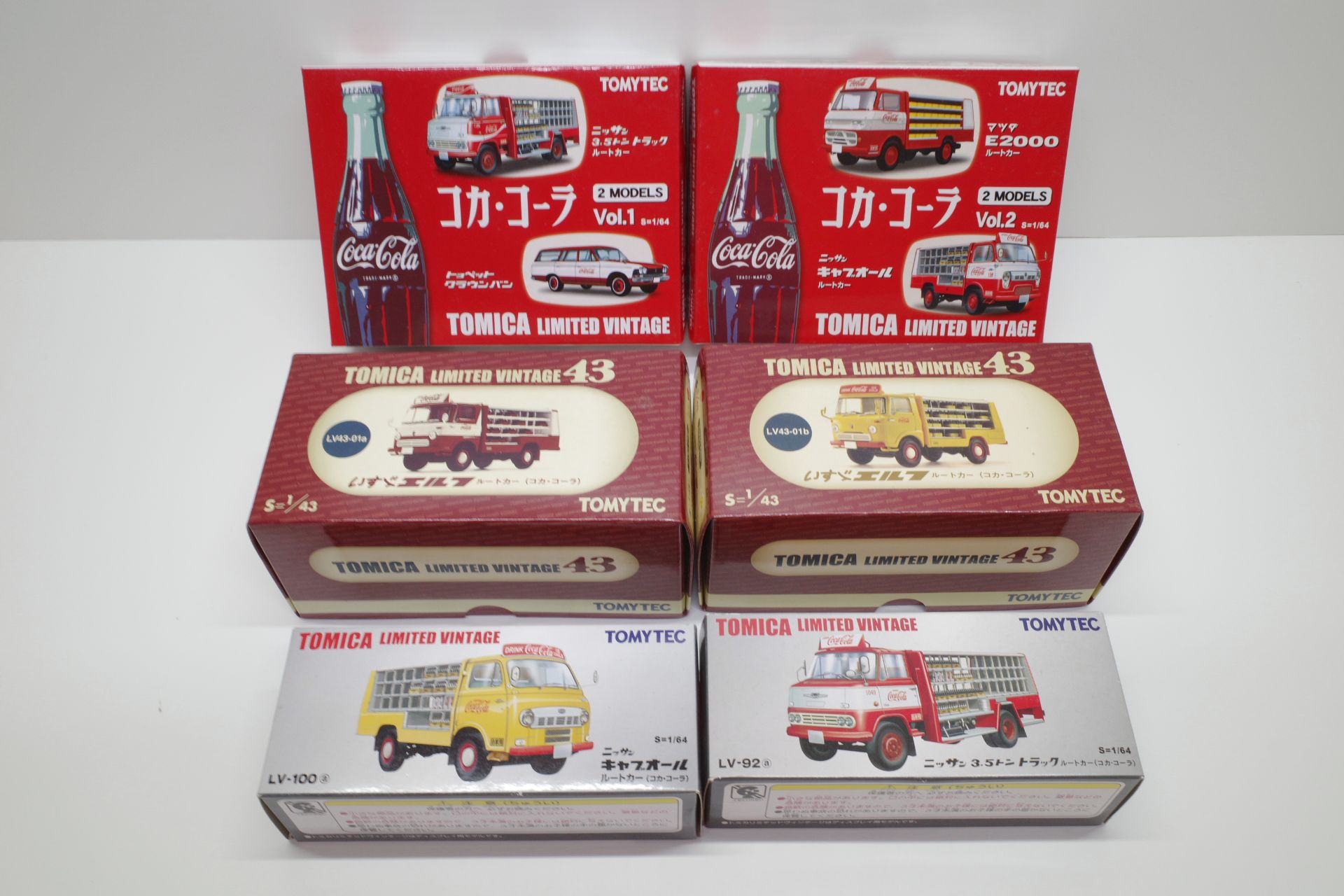 ミニカー Tomica トミカ TLV 1/64 コカ コーラ リミテッド ルート ...