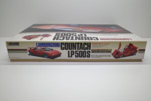 プラモデル 童友社 1⁄12 ランボルギーニ カウンタック LP500S⁄ LP400