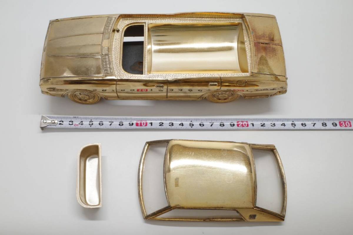 当時物 アメリカ製 タッカー旧車 希少 本物 Tucker シガーケース - 工芸品