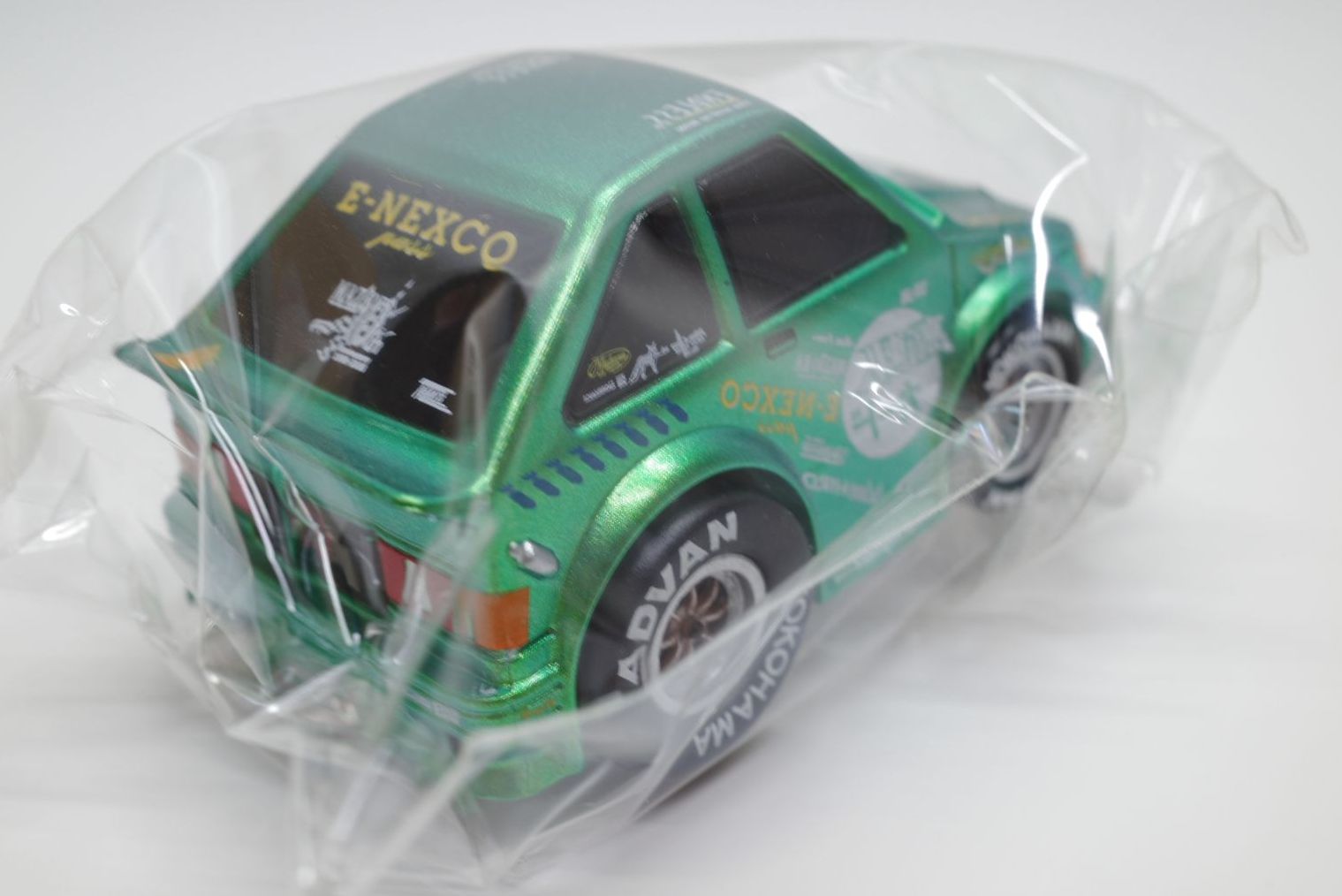 ミニカー チョロQ風 プルバック カー NEXCO東日本限定 高速人 カード 