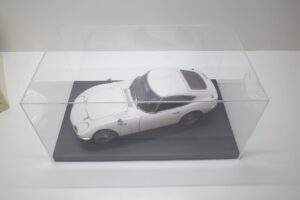 デアゴスティーニ トヨタ 2000GT 1-10 組立済み 完成品 全65号 セットの特注ケースと模型 (6)