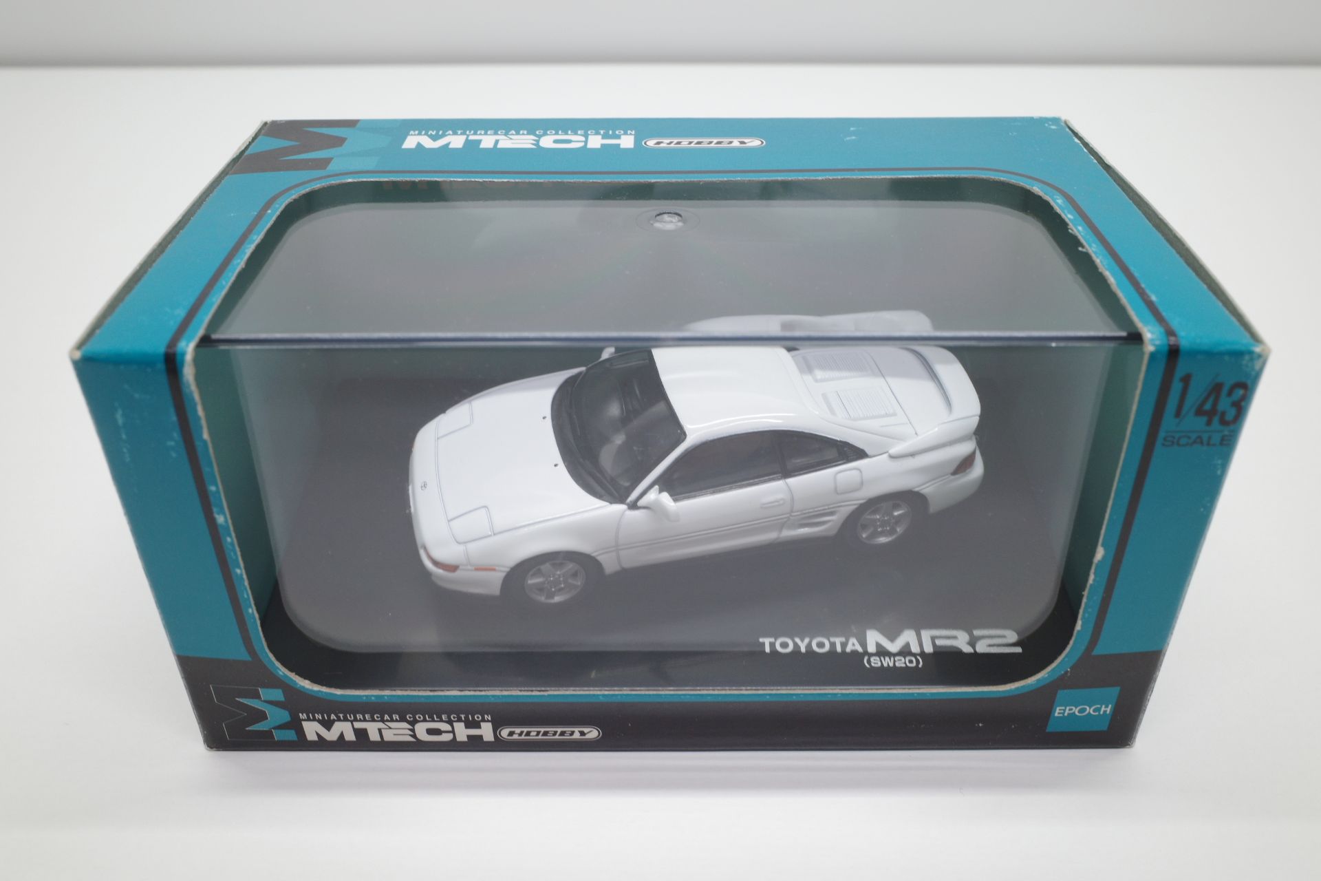 ミニカー Tosa 1/43 エブロ/ M TECH/ トヨタ MR2 (AW11 / SW20) トサ 