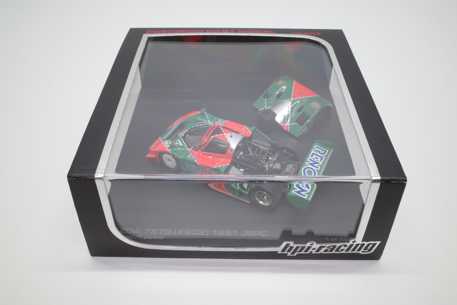 ミニカー 1/43 hpi・ racing マツダ Mazda 787B LM 1991 #55/202 