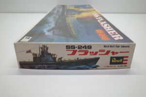 プラモデル 船-Revell 1-180 レベル 米国潜水艦 USS 249 フラッシャーの外箱 (5)