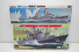 プラモデル 船-Revell 1-320 1-130 レベル DD-931 U.S. の外箱 (1)