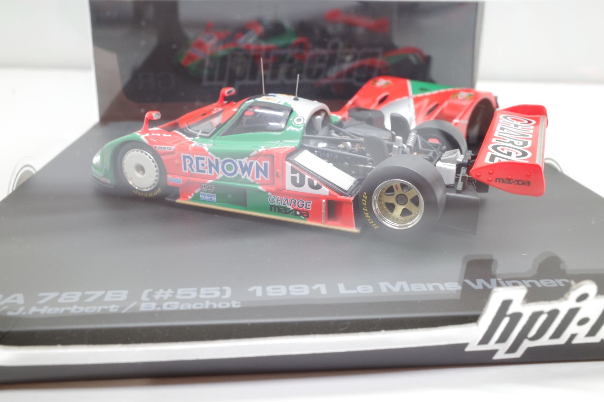 ミニカー 1/43 hpi・ racing マツダ Mazda 787B LM 1991 #55/202 
