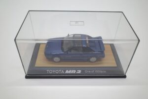 ミニカー tosa トサ 1-43 トヨタ MR2 AW11 MR-2 ブルー Blue 青 Super charger toyota (3)