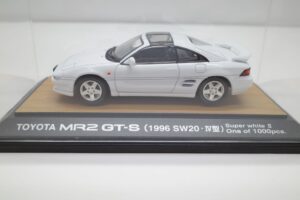 ミニカー tosa トサ 1-43 トヨタ MR2 GT-S SW20 IV型 1996 白 ホワイト toyota MR-2 (4)