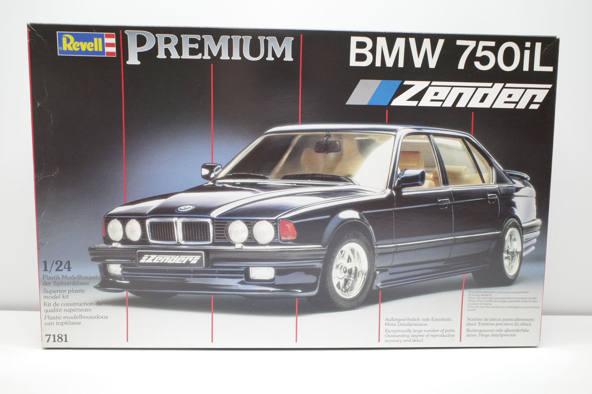 レベル Revell 1 24 Bmw 750il ツェンダー Zender プレミアム Bmw Premium 7181 ミニカー プラモデル 鉄道模型 ラジコン高価買取のマニアモデル