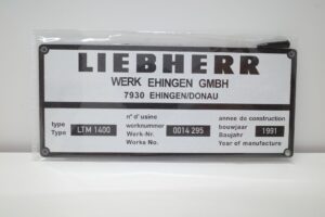 YCCモデル 1-50 LIEBHERR LTM 1400 Franz Bracht KG 仕様 リープヘル – (16)