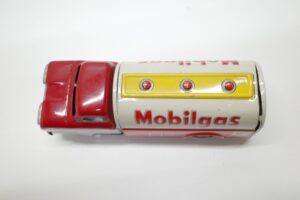 アサヒ トーイ 玩具 シボレー モービル ガス タンカー ATC ブリキ ミニカー- (19)