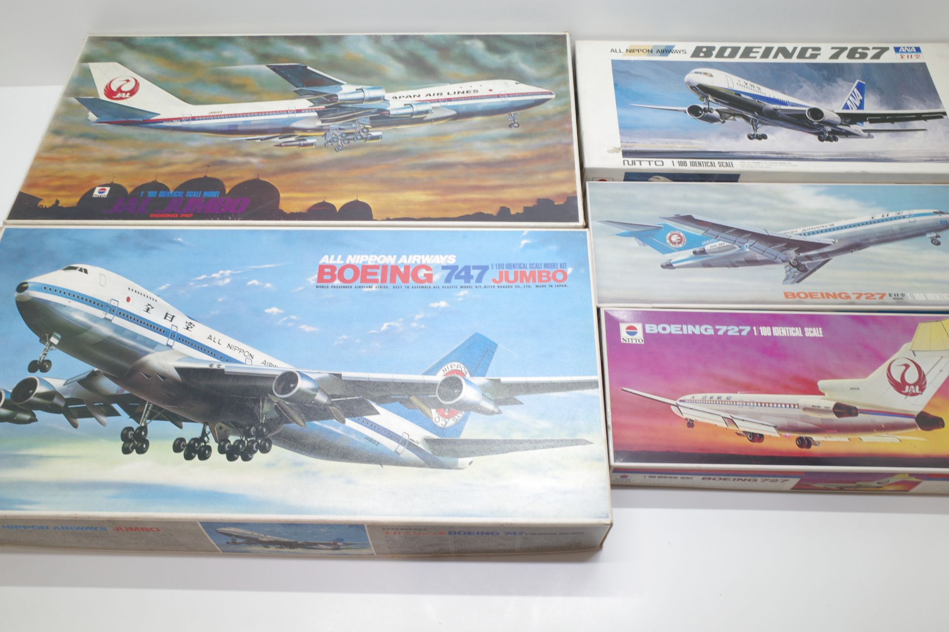 日東 NITTO ニットー 1/100 全日空 ANA/日航 日本航空 JAL ジャンボ 