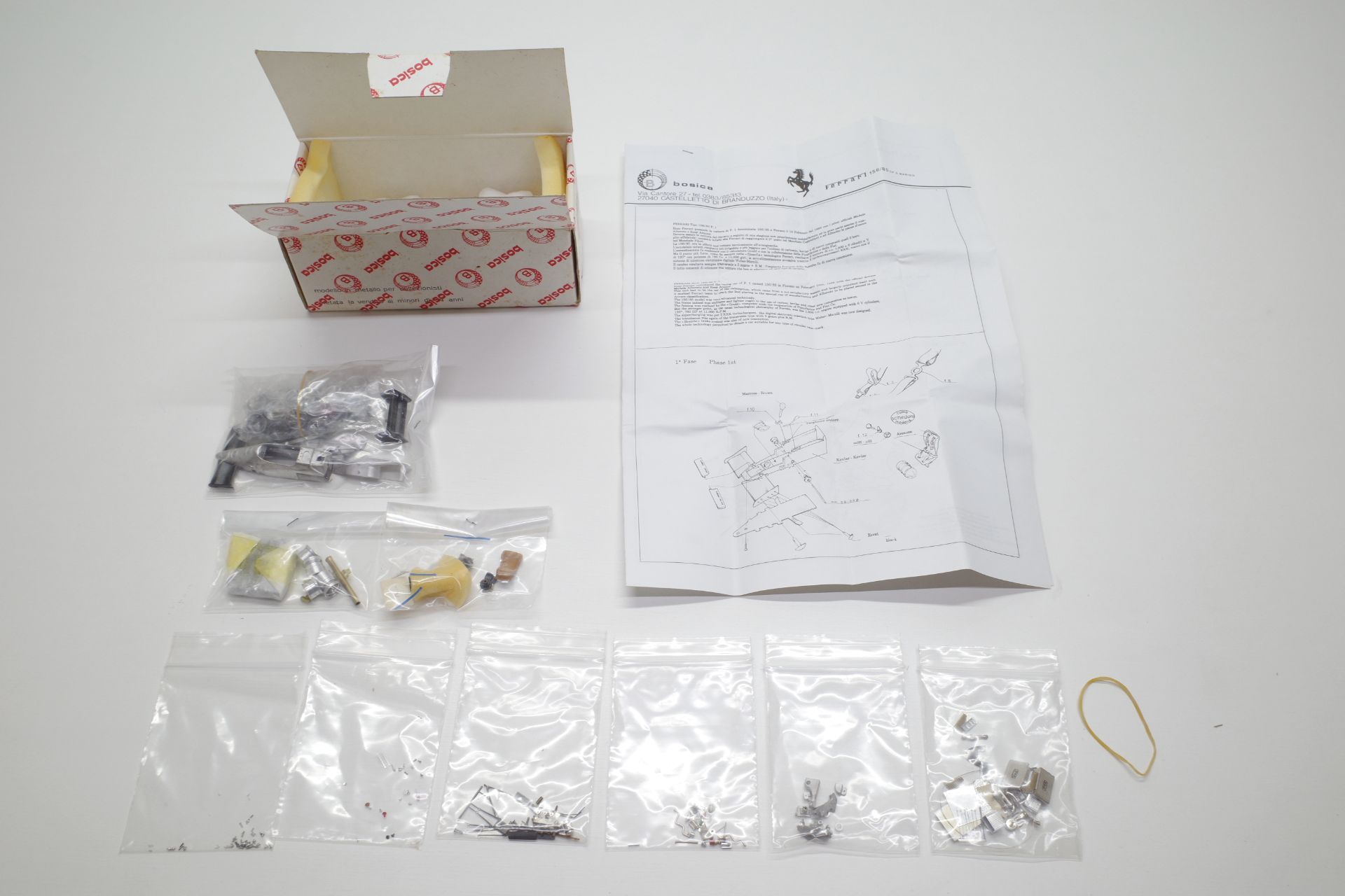 ボシカ 1/43 Bosica フェラーリ Ferrari 156/85 1985 サンマリノ S 