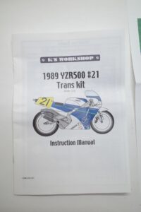 K’S WORKSHOP 1-12 ヤマハ 1989 YZR500 #21 TECH 21 YAMAHA Trans kit (18)