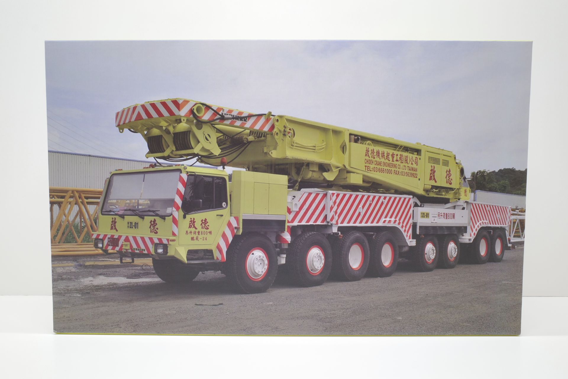クレーン車 リープヘル 重機 LIEBHERR LTM 11200 NX 組立 1200tオールテレーンクレーン 松浦重機