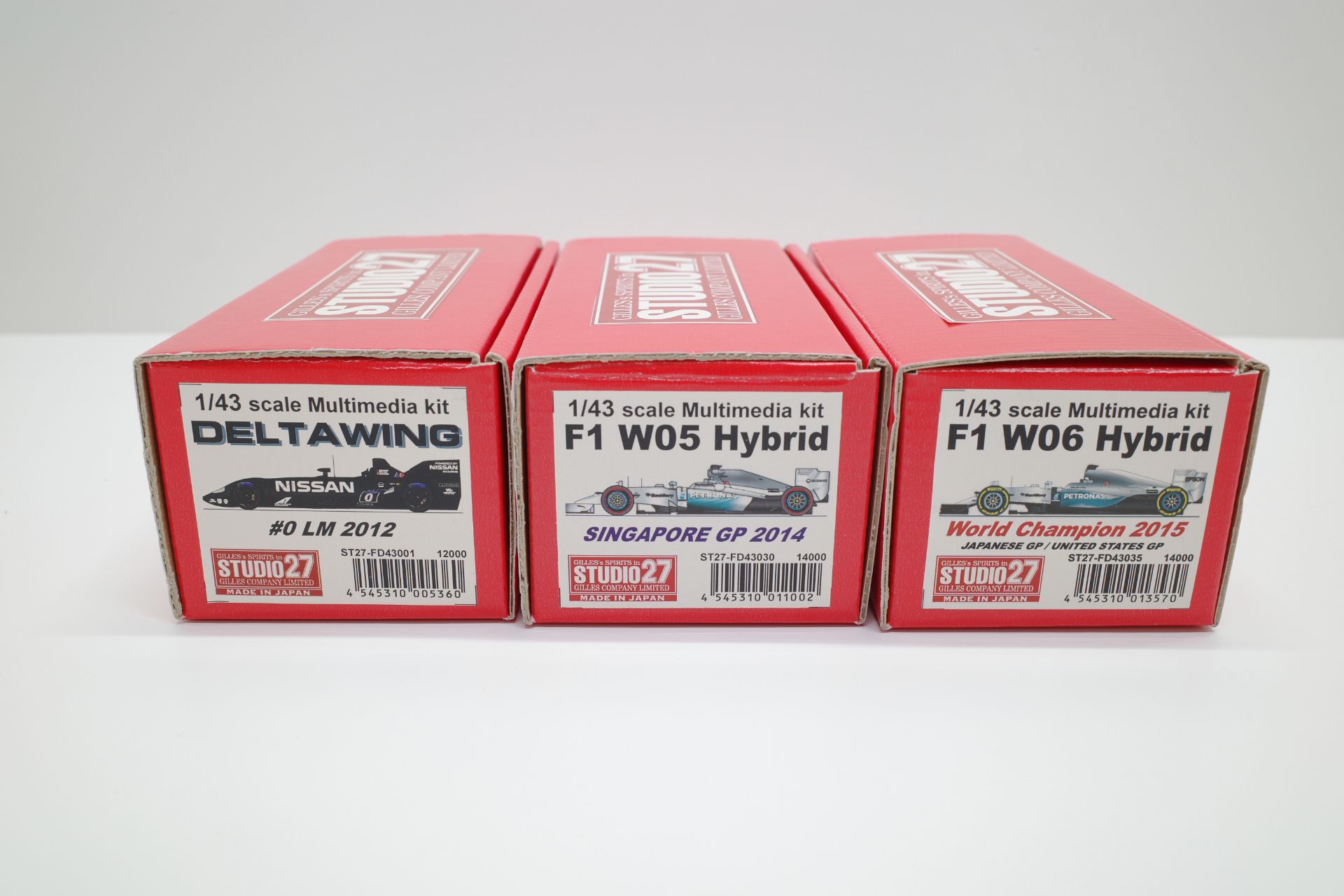 STUDIO 27 スタジオ 27 1/43 F1 W05/W06/デルタウイング LM 他 