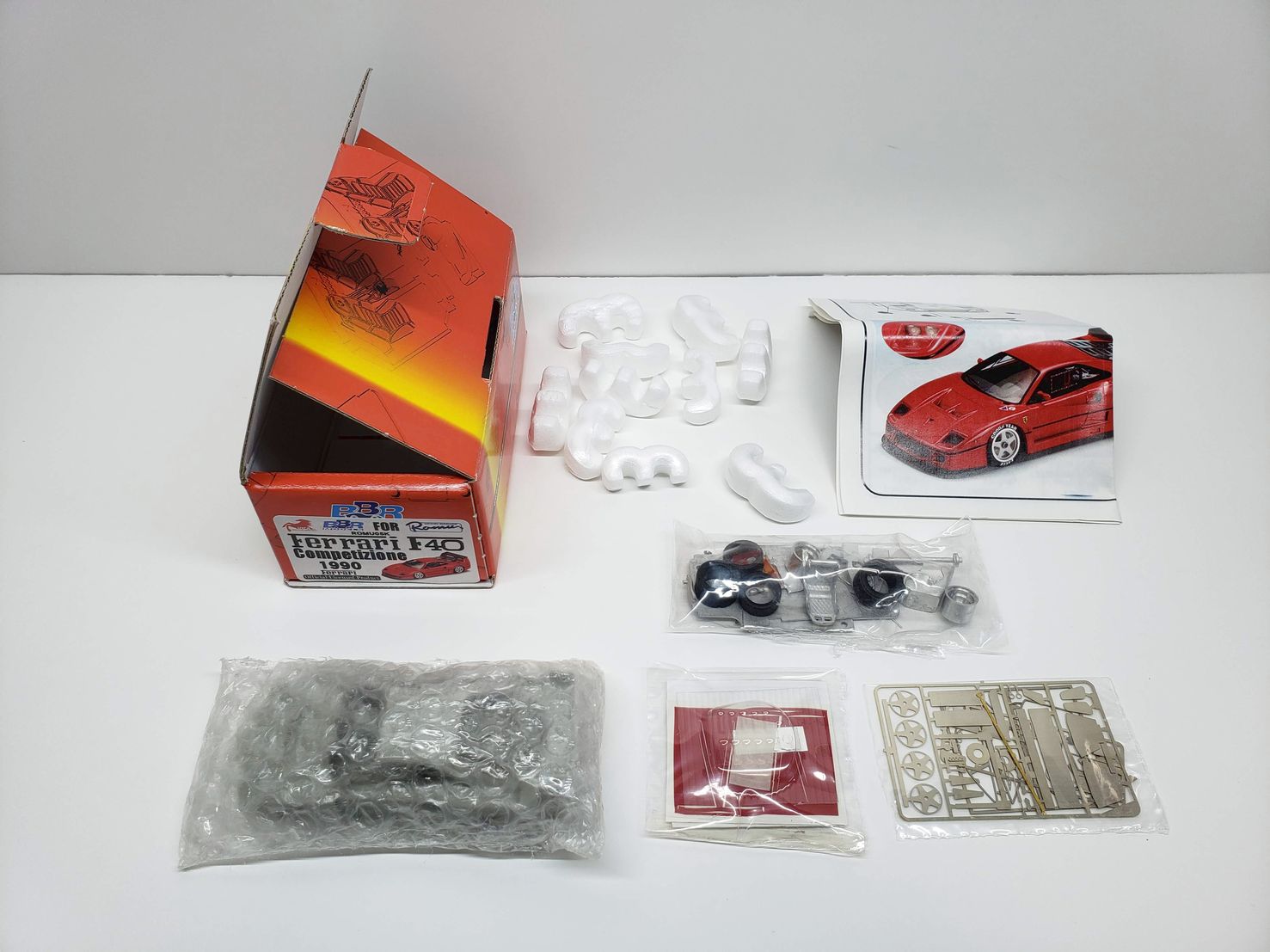 激レア 1/43 BBR フェラーリ F40 コンペティツィオーネ1990 ロム-