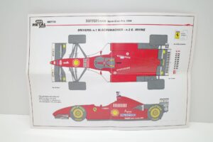 BBR 1-43 MET 70 フェラーリ Ferrari F310 Win 1996 Spagna GP– (16)
