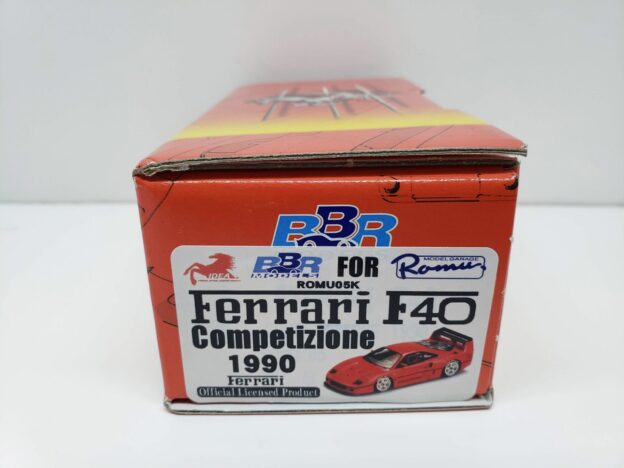 BBR ロム 1/43 ROMU 05K フェラーリ Ferrari F40 Competizione 1990 他 |  ミニカー・プラモデル・鉄道模型・ラジコン高価買取のマニアモデル