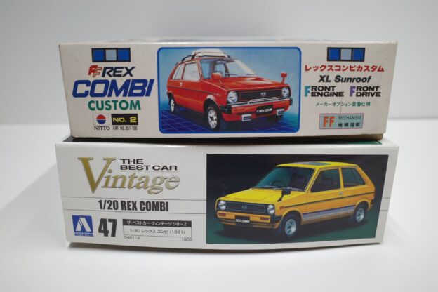 日東科学 ニットー 1/24 スバル レックス コンビ カスタム No.2/951 メーカーオプション装着仕様 REX COMBI Custom FF  当時物 | ミニカー・プラモデル・鉄道模型・ラジコン高価買取のマニアモデル