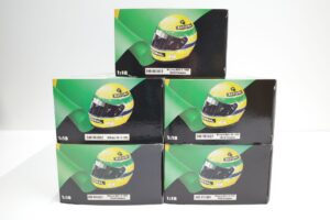 PMA 1-43 LANG 1-18 ミニチャンプス アイルトン セナコレクション Ayrton Senna Collection MP4-4、FW16 他– (2)