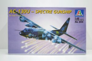 イタレリ 866 ITALERI 1-48 AC-130U スペクター ガンシップ Specre Gunship Hercules USAF プラモデル– (1)