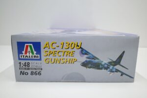イタレリ 866 ITALERI 1-48 AC-130U スペクター ガンシップ Specre Gunship Hercules USAF プラモデル– (2)