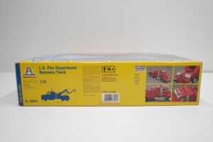 ITALERI 3843 イタレリ 1-24 L.A. ファイア デパートメント レッカーレスキューリカバリー トラック L.A. Fire DepertmentRecoveryTruck 未組立– (9)