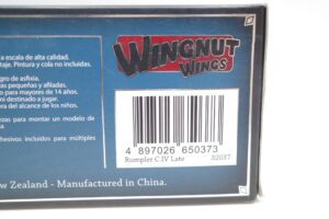 #32037 ウイングナットウイングス 1-32 Wingnut Wings Rumpler C IV. Late ランプラー 後期型 ドイツ 未組立 絶版– (8)