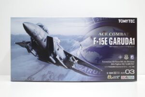 ACE03 TOMYTEC トミーテック 技MIX 1-144 F-15E ガルーダ1 技MIX 第8航空団第28 エメリア共和国 エースコンバット 色彩済み– (1)