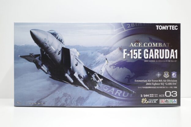 ACE03 TOMYTEC トミーテック 技MIX 1/144 F-15E ガルーダ1 技MIX 第8航空団/第28 エメリア共和国 エースコンバット  色彩済み | ミニカー・プラモデル・鉄道模型・ラジコン高価買取のマニアモデル