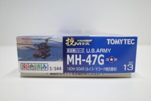 HC13 TOMYTEC トミーテック 技MIX 1-144 MH-47G U.S.ARMY 160th SOAR (ルイス・マコード統合基地) 色彩済み ヘリ 未組立– (3)