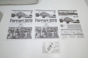 12048 48 タミヤ 1-12 フェラーリ Ferrari 312B ビッグスケールシリーズ エッチングパーツ付きカルトグラフデカール 未組立– (10)