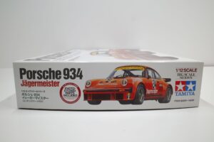 12055 55 タミヤ 1-12 Porsche ポルシェ 934 jagermeister イェーガーマイスター (エッチングパーツ付き) 1976 未組立– (2)