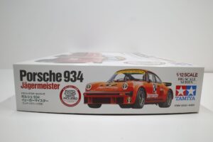 12055 55 タミヤ 1-12 Porsche ポルシェ 934 jagermeister イェーガーマイスター (エッチングパーツ付き) 1976 未組立– (3)