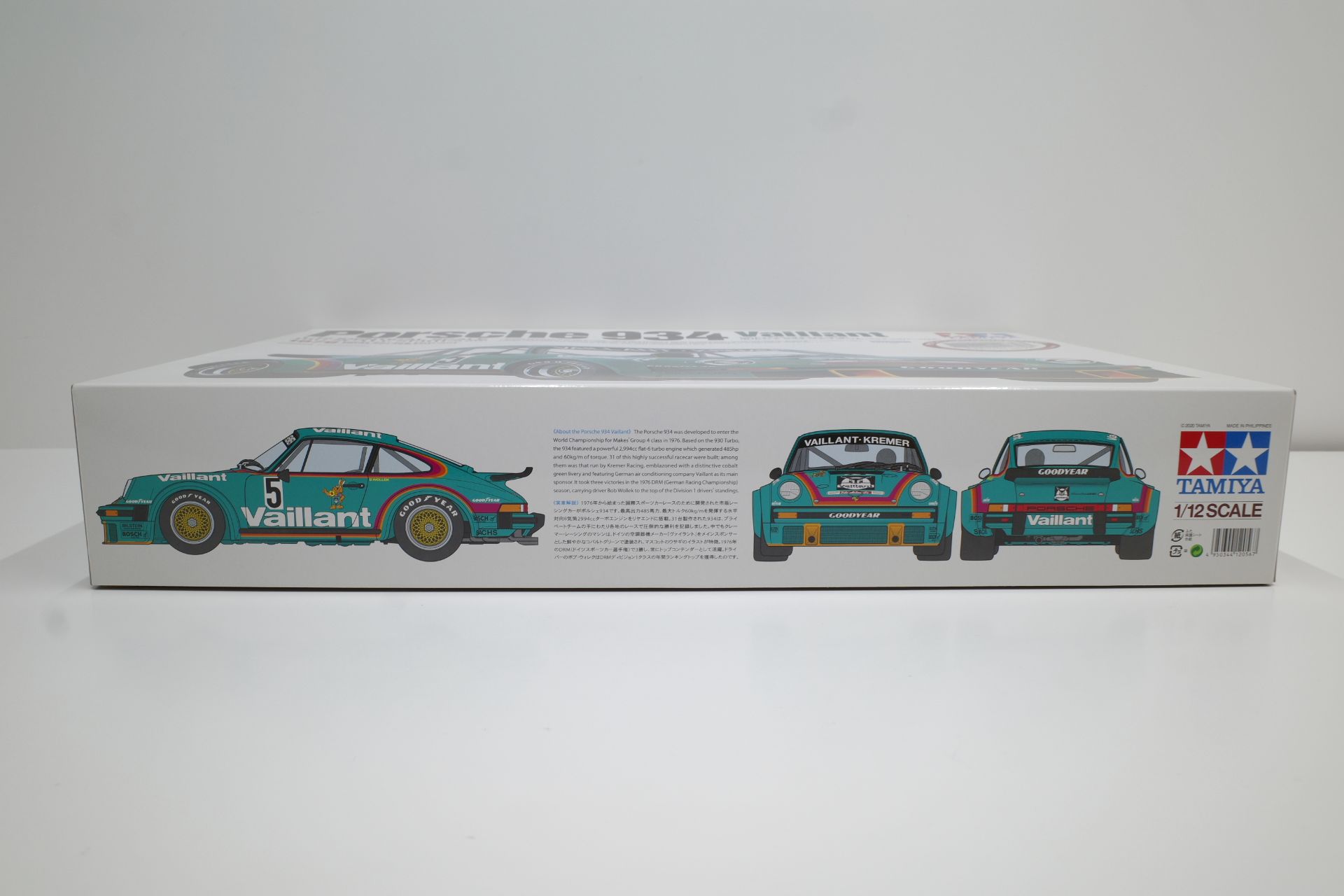 TAMIYA 12056 PORSCHE 934 Vaillant (w/Photo-Etched Parts) 1/12 EUR 348,00 - FR