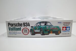 12056 56 タミヤ 1-12 Porsche ポルシェ 934 ヴァイラント Vaillant (エッチングパーツ付き) 1976 ビッグスケール 未組立– (2)