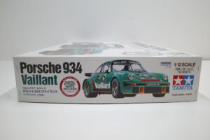 12056 56 タミヤ 1-12 Porsche ポルシェ 934 ヴァイラント Vaillant (エッチングパーツ付き) 1976 ビッグスケール 未組立– (3)