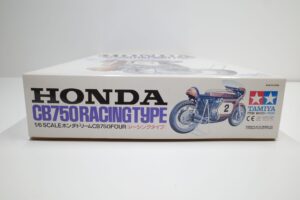 16003 タミヤ 1-6 ホンダ ドリーム CB750 FOUR レーシング タイプ Racing Type Honda Dream #1#2 HISIKI-SUMIYA 未組立 プラモデル– (4)