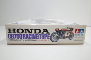 16003 タミヤ 1-6 ホンダ ドリーム CB750 FOUR レーシング タイプ Racing Type Honda Dream #1#2 HISIKI-SUMIYA 未組立 プラモデル– (5)