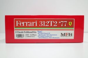 MFH モデルファクトリーヒロ 1-12 Model Factory Hiro K687 フェラーリ Ferrari 312T2 1977 Ver. C Rd.13 DuthRd.16 Canada GP Full Detail kit– (4)