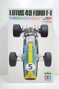 12012 タミヤ 1-12 Lotus ロータス 49 フォード Ford F-1F1 ドライバー人形付き ビッグスケールモデル 未組立– (2)